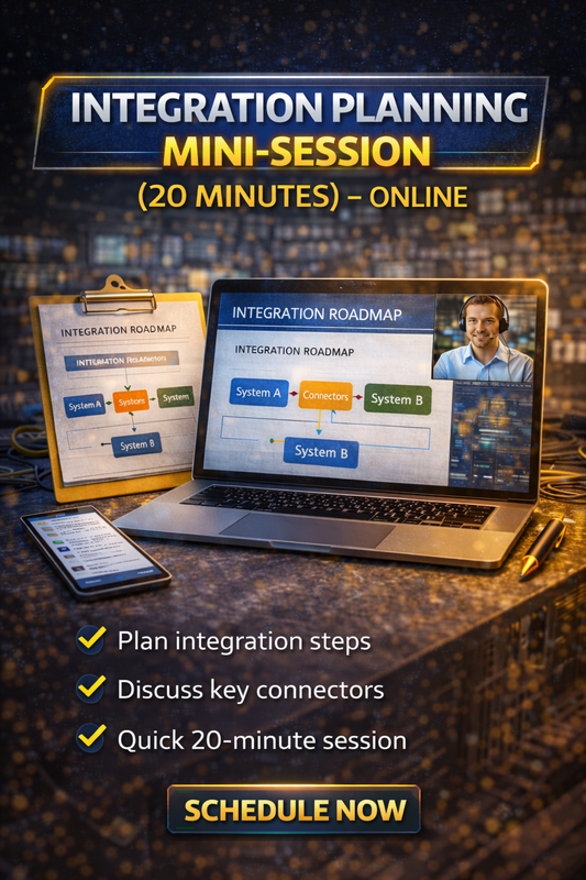 Integration Planning Mini‑Session (20 Minutes) — Online