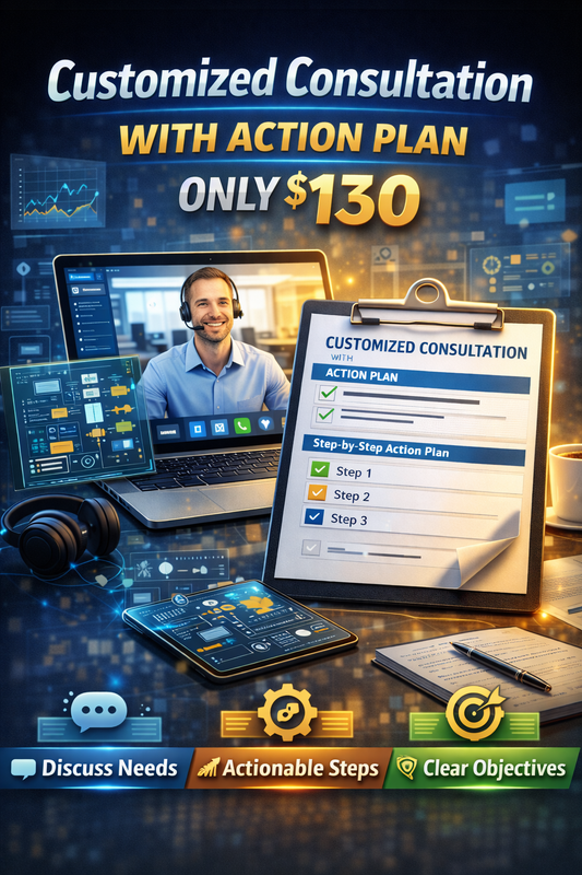 Customized Consultation with Action Plan