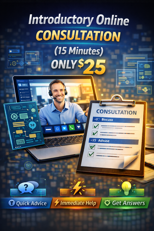 Introductory Online Consultation (15 Minutes)